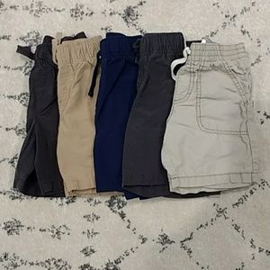 Jumping Beans & Old Navy Boys Shorts, lot of 5